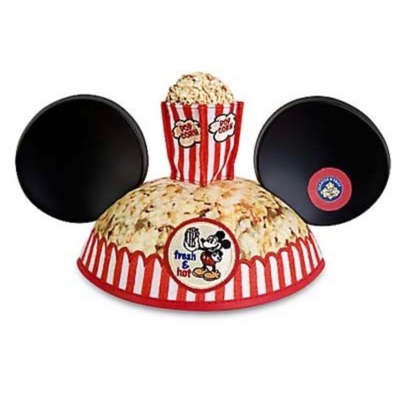 Disney Parks Other - Disney Parks Mickey Mouse Popcorn Scratch N Sniff Ear Hat One Size S535-6287-3